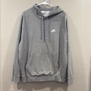 Nike Gray Sweatshirt Athletic Hoodie